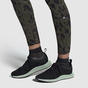 Adidas Stella McCartney Alphaedge 4D Core Black Sz 7 Women NWB EH3488